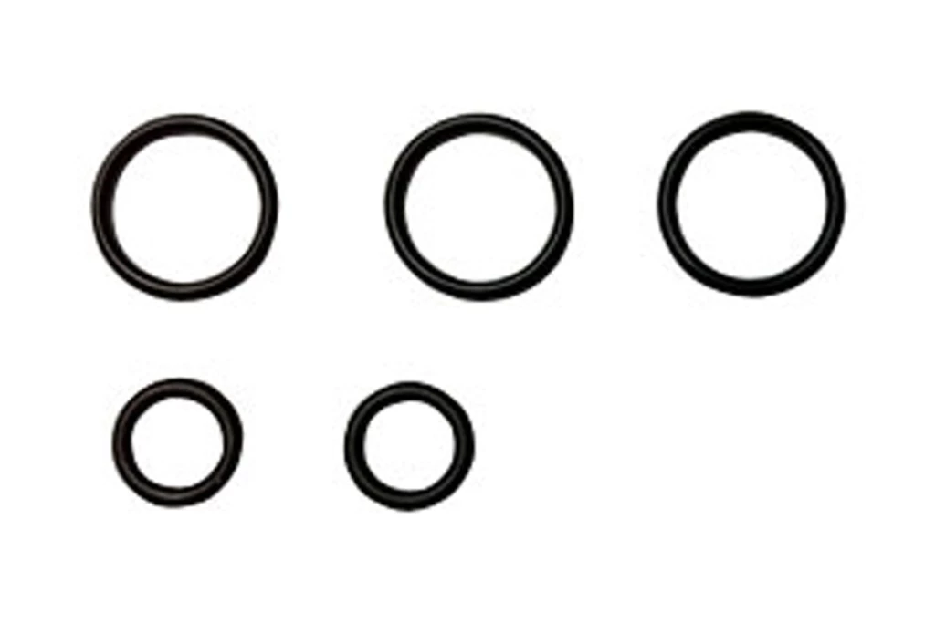 Juego de O-rings para acoplamiento Multiflex - NSK, empaquetado con 3 piezas.