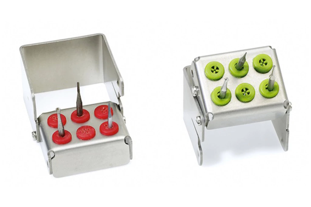 Supporto per trapani Plug-In per 6 trapani - Verde Supporto per trapani Plug-In per 6 trapani - Verde