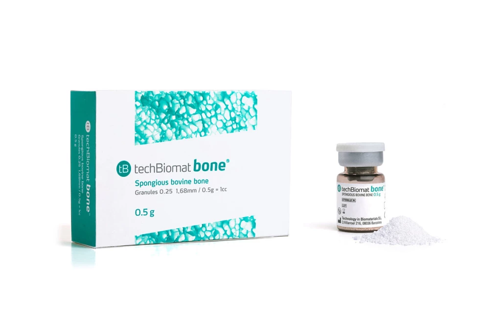 TechBiomat Knochen, bovines Knochenaufbaumaterial - 0,5 g