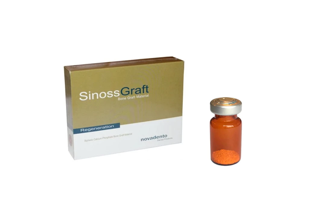 SinossGraft Hydroxylapatit & beta-Tricalciumphosphat, Packung von 0,5 g - 2 g