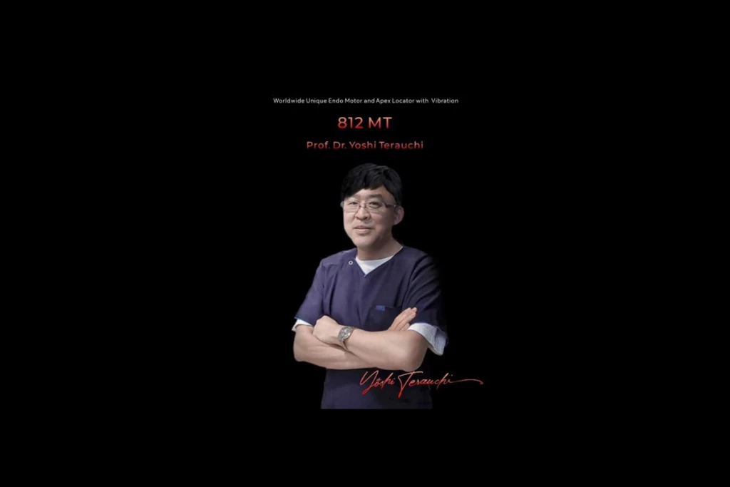 Endomotor 812MT con localizadores de ápice. Prof. Dr. Yoshi Terauchi