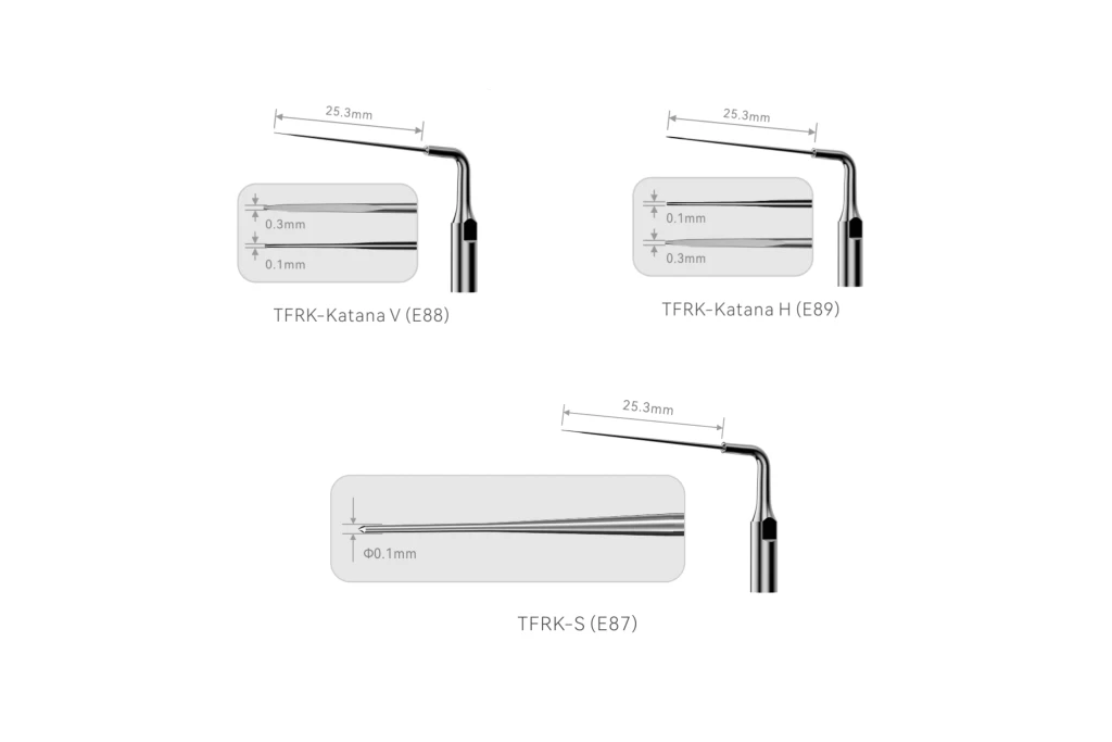 Terauchi File Remover Kit and Components - Broken file removal tool - Broken file remover tip E88 - E89 - E87