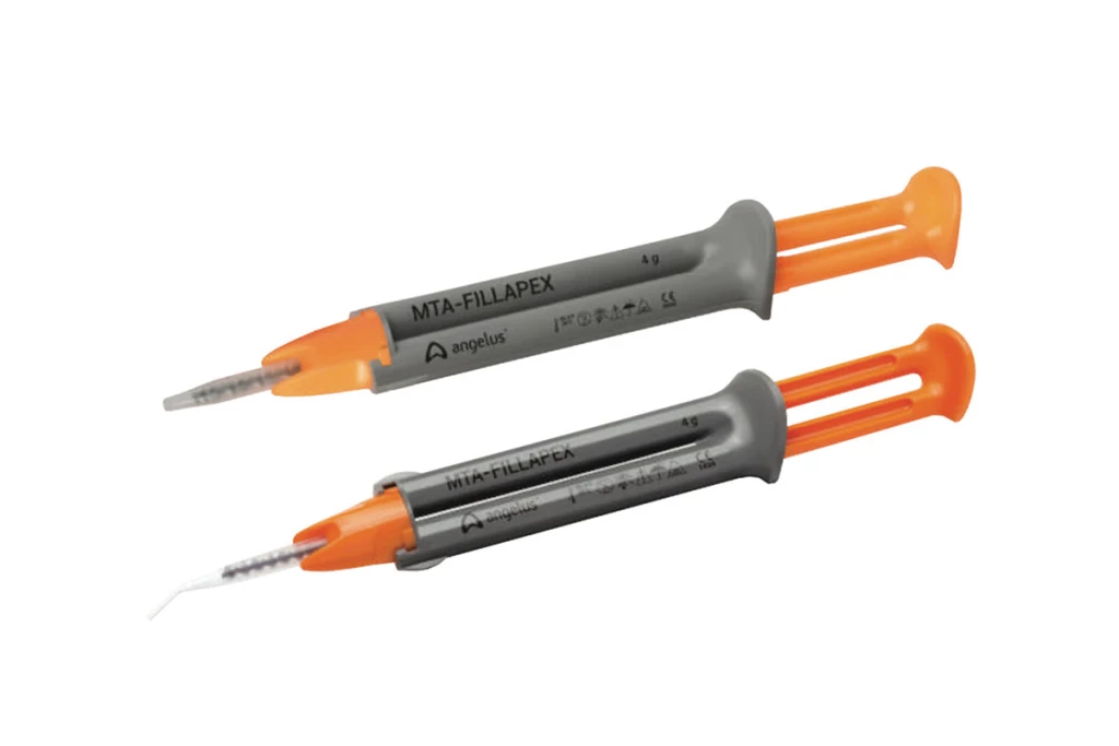 MTA Fillapex, bioceramic root canal sealer with added 15% MTA - 1 piece. 4 gram syringe with mixing tip/intrachannel
