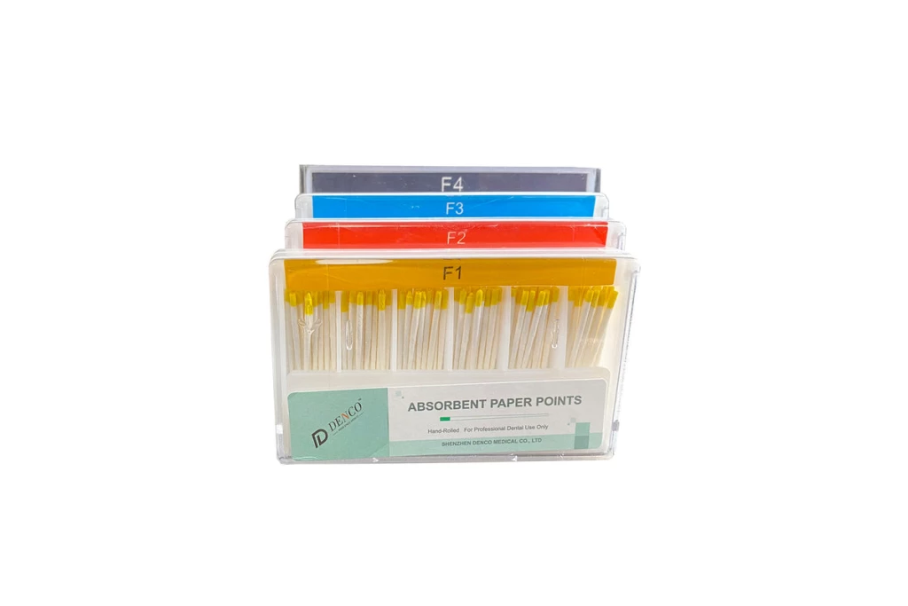 Puntos de papel Protaper F, paquete de 100 piezas. - F2 Rojo