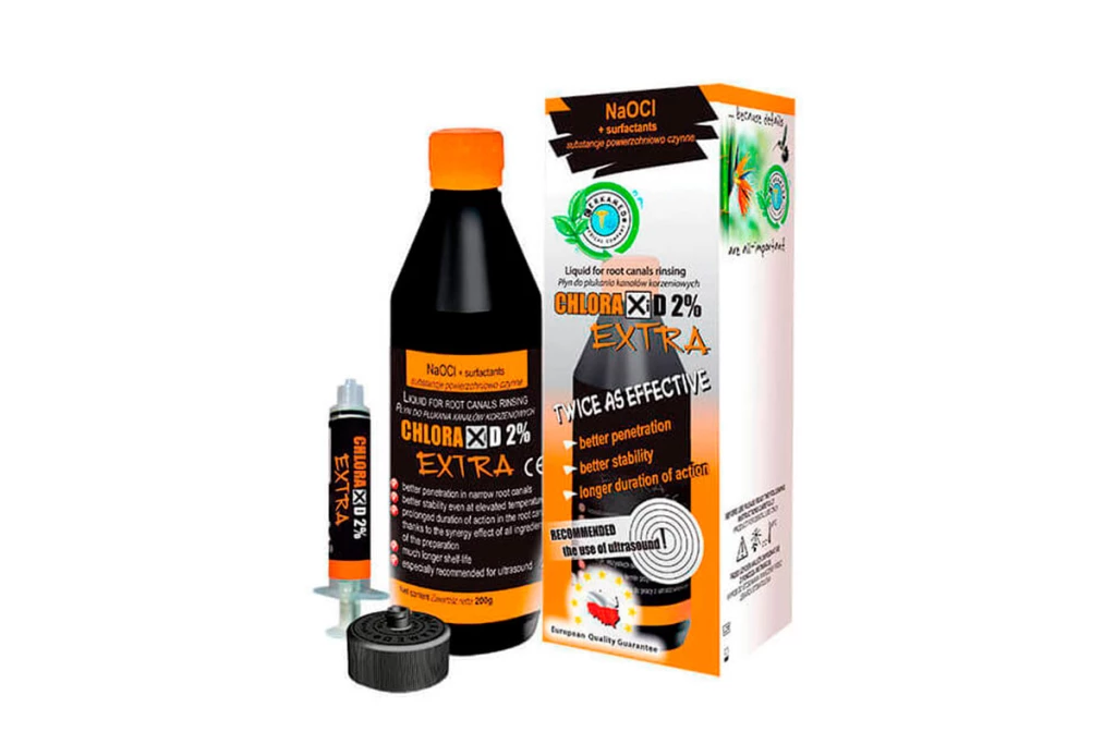 Hipoclorito de sodio al 2% EXTRA, botella de 200 ml.