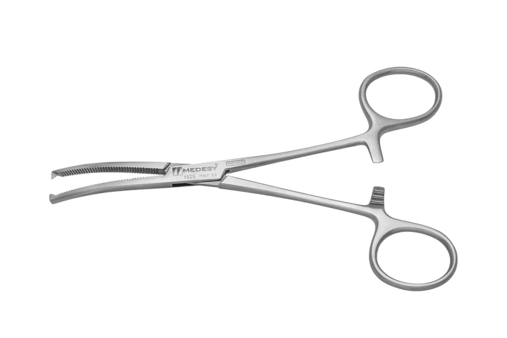 Pinza Rochester/Kocher pean curva de 14 cm