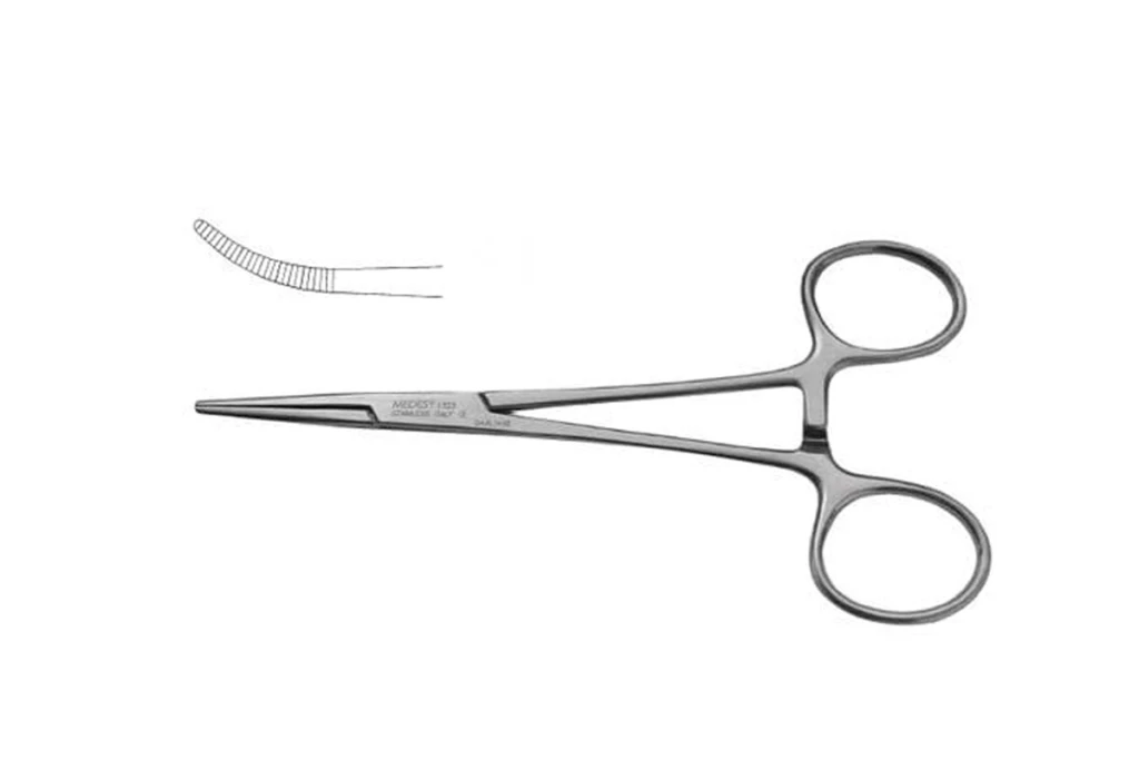 Kelly pean 14 cm curved