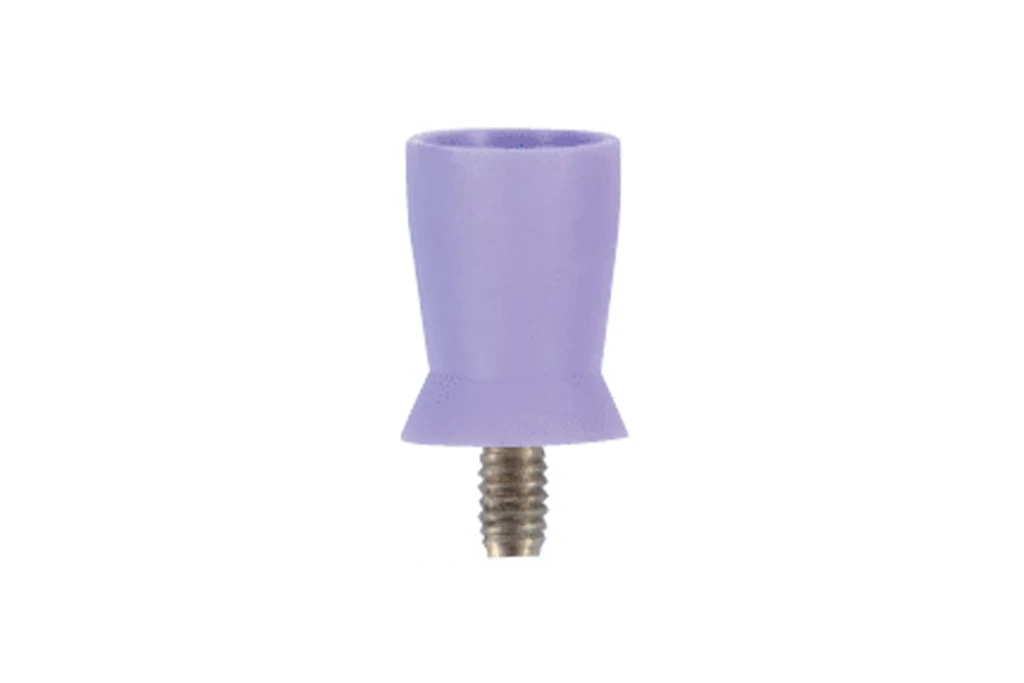 Taza de limpieza atornillable - mediana, paquete de 100 unidades - Violeta (8.5mm)