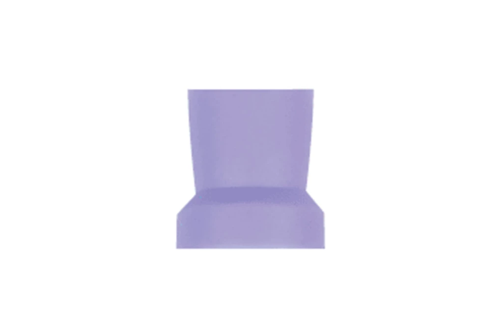 Copa de pulido Snap-on - mediana, paquete de 100 piezas - Violeta