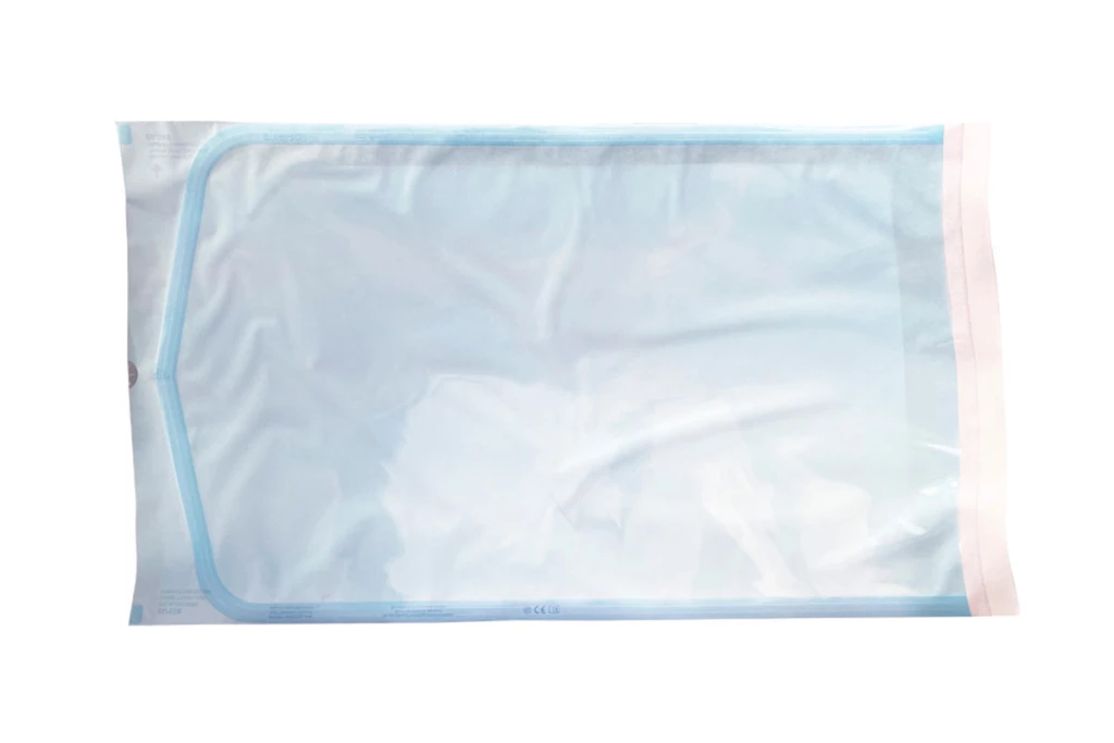 Bolsas de esterilización 30 x 50 cm autoadhesivas, paquete de 200 unidades.