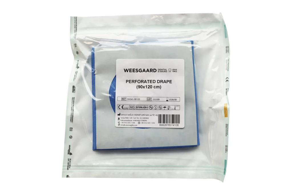 Sterile Drape with Hole - 100 x 160 cm packing with 25 pcs