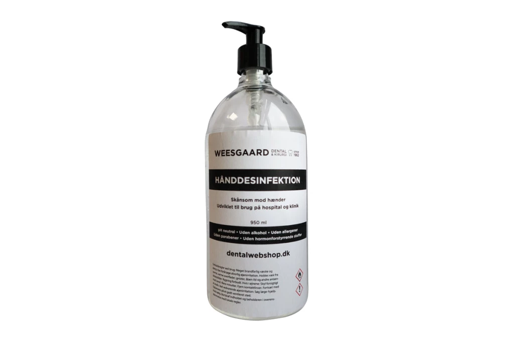 Weesgaard Händedesinfektion, Pumpflasche mit 950 ml