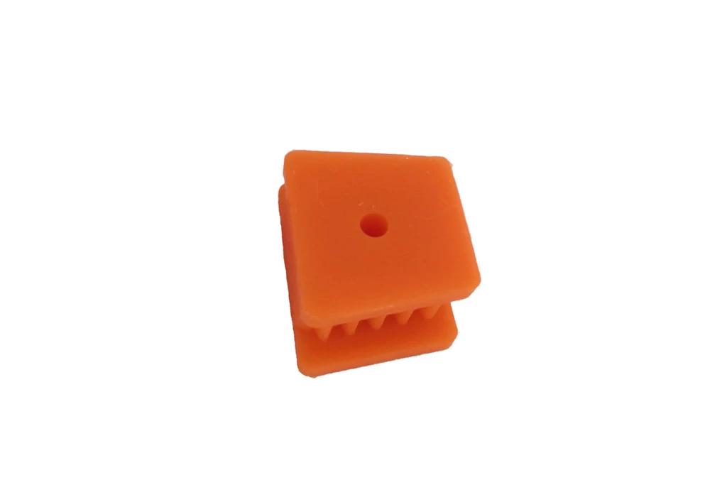 Bloqueador de Mordida Laranja - Pequeno 24x24 mm.