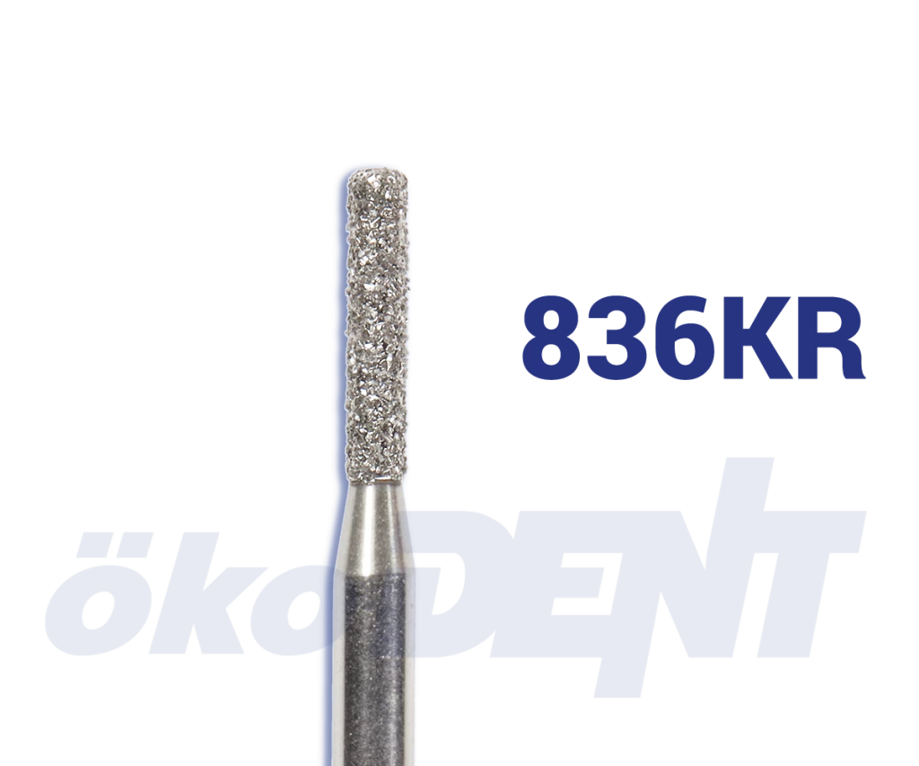 Std-Diamant Coarse Burs - Cylinder, FG Shank, L=6mm, D=1.4mm, 10-Pack