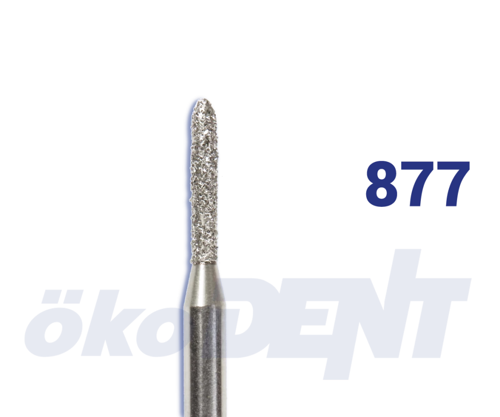 Std-Diamant Coarse Burs - Torpedo, FG Shank, L=6mm, D=1.8mm, 10-Pack