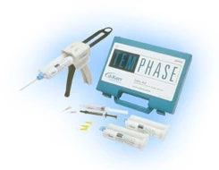 Temphase assorted shade self-cure fast set bis-methacryl type material, package
