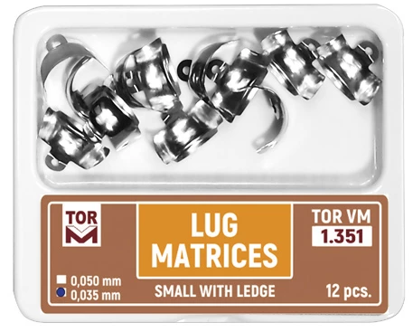 Матрицы для зубов Lug 1.351 4.5 мм (12 шт.)