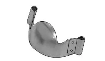 Saddle Contoured Metal Matrices small with enlarged sub-gingival ledge 1.311 (12 pcs.)