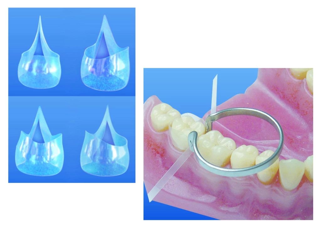Kit of Premolar and Molar Transparent Contoured Matrices 1.092 (120 pcs.)