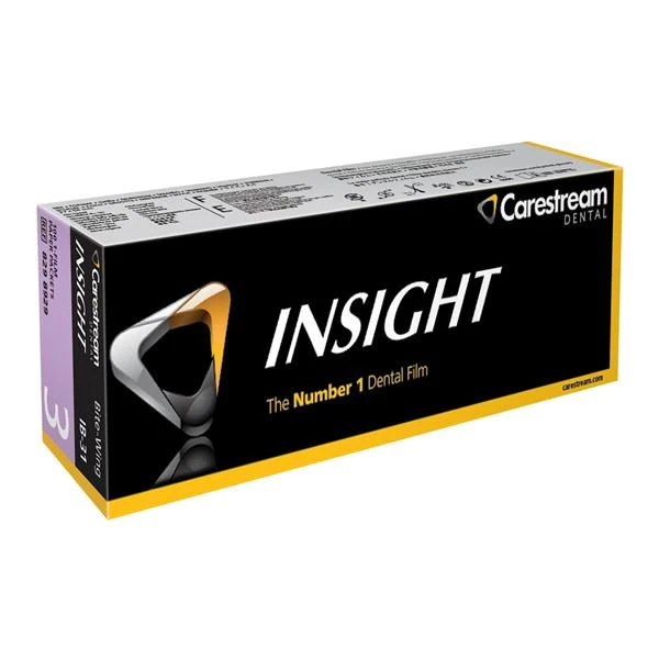 Insight IB-31 Größe 3 - F-Speed, Bissflügel, 1-Film Papierpackungen, 100/Box.