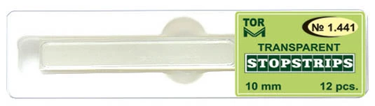 Transparente Stopstreifen 1.441 (12 Stück)