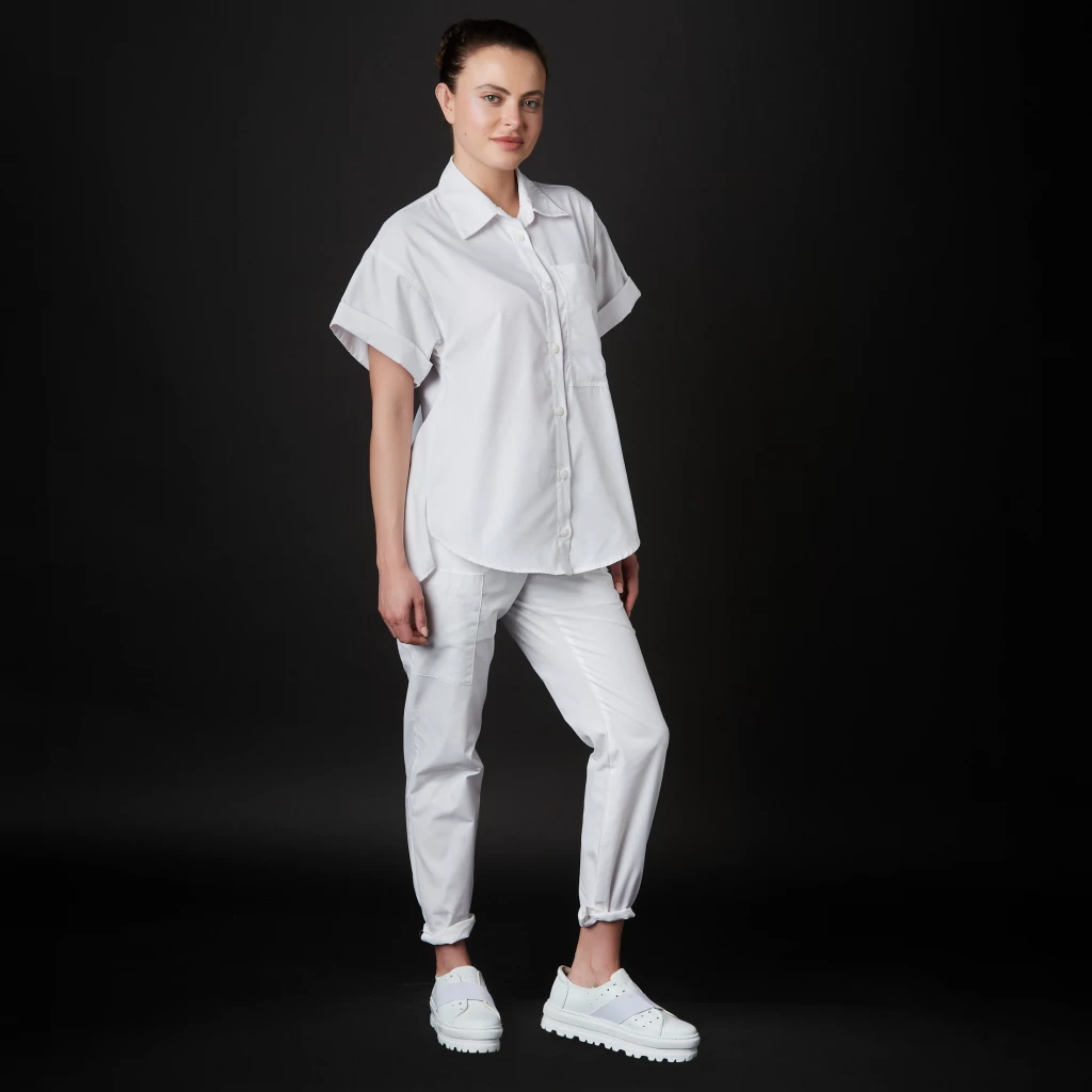 Скруб-топ Delaunay для женщин Tink (Цвет: белый/Размер: XL)