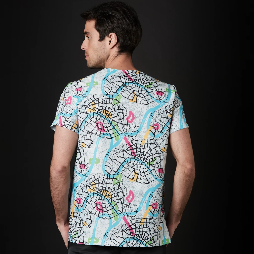 Camisa de trabajo Lumiere para hombres Win Sena (Color: Blanco/Tamaño: XXL)