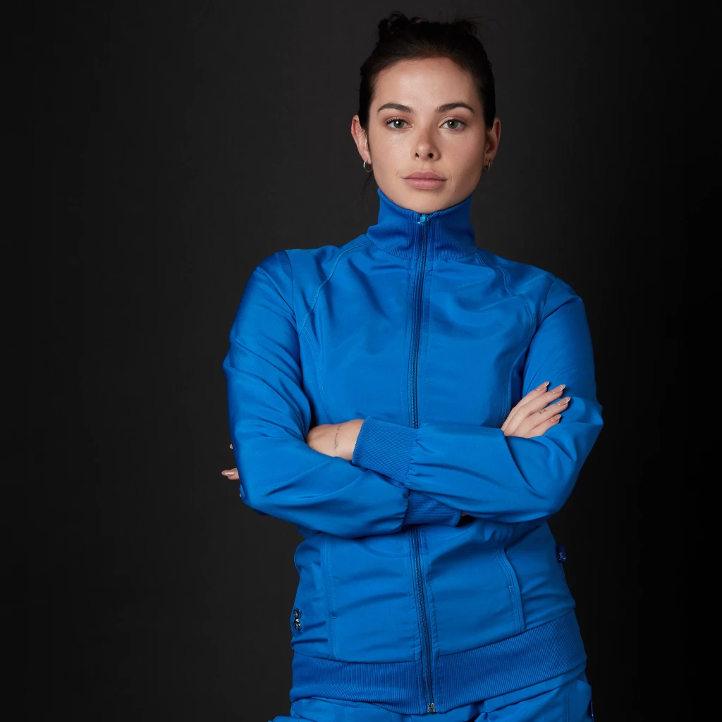 Chaqueta Bleu Mujer Blow (Color: Azul Eléctrico/Tamaño: XS)