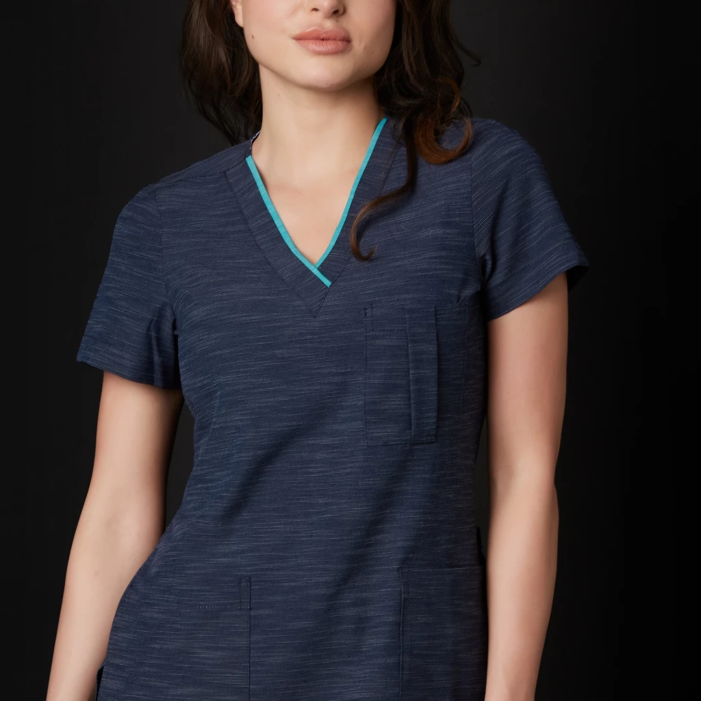 Conjunto de Scrubs Baltic para Mujeres Montpellier (Color: Azul Marino/Tamaño: XS)