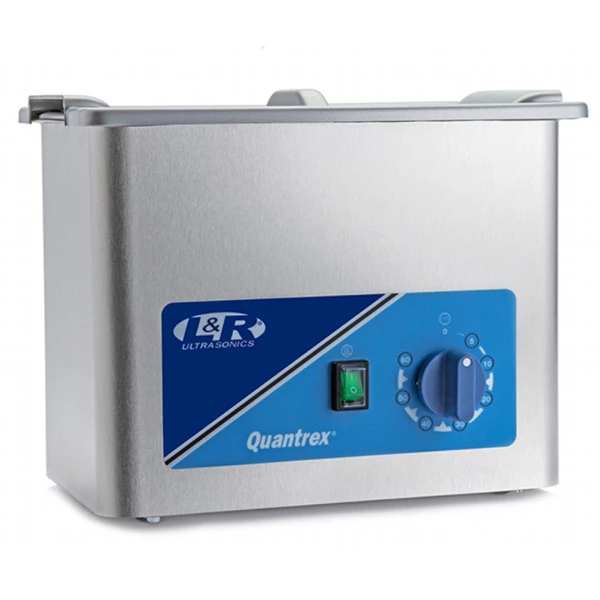 Quantrex 140 - 0.85 Gallon (3.2L) Ultrasonic Cleaner w/Timer, Drain, Heater