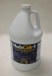 MadaCide-1 Limpiador Desinfectante. Amplio espectro multipropósito. Mata: Influenza.