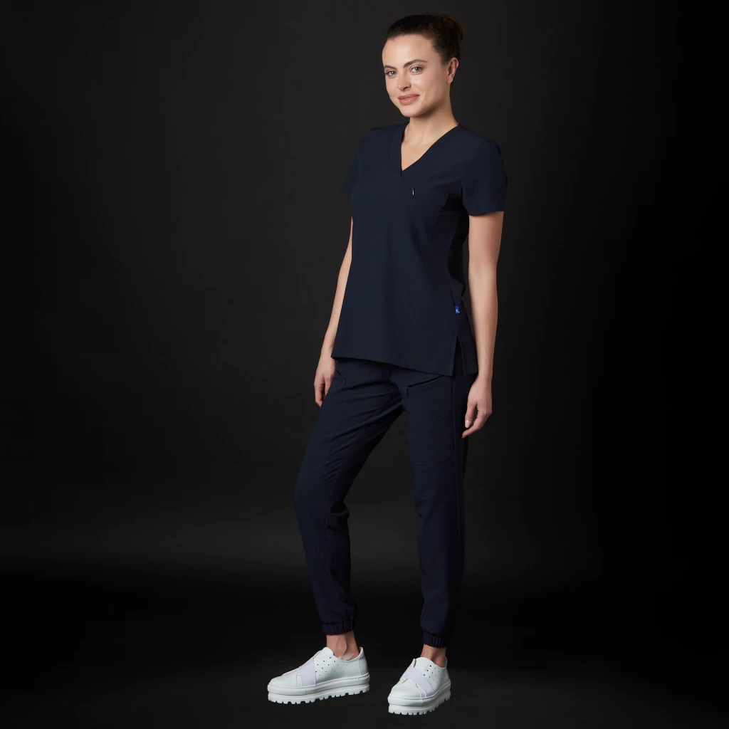 Scrub-Set Urs Frauen Diamant (Farbe: Marineblau/Größe: L)