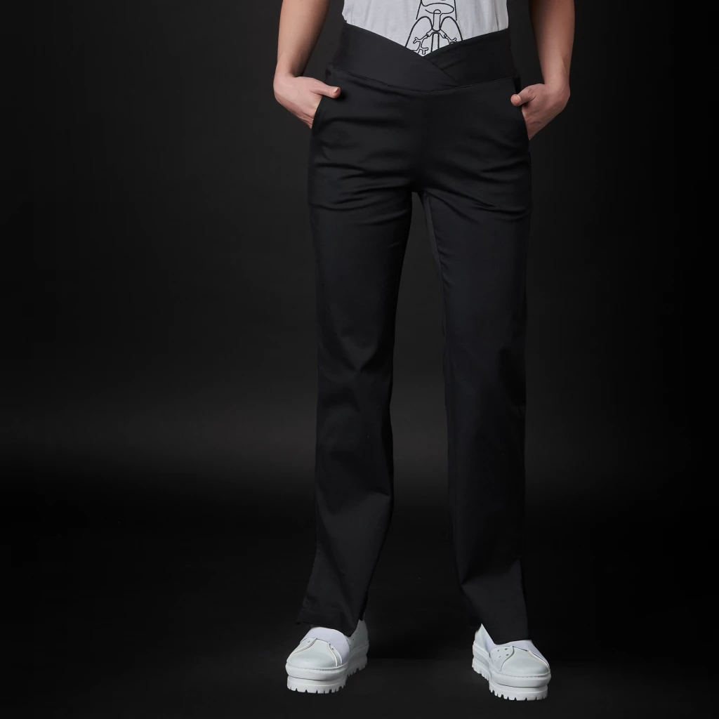 Pantalón de trabajo Alom para mujer Carola (Color: Negro/Tamaño: L)