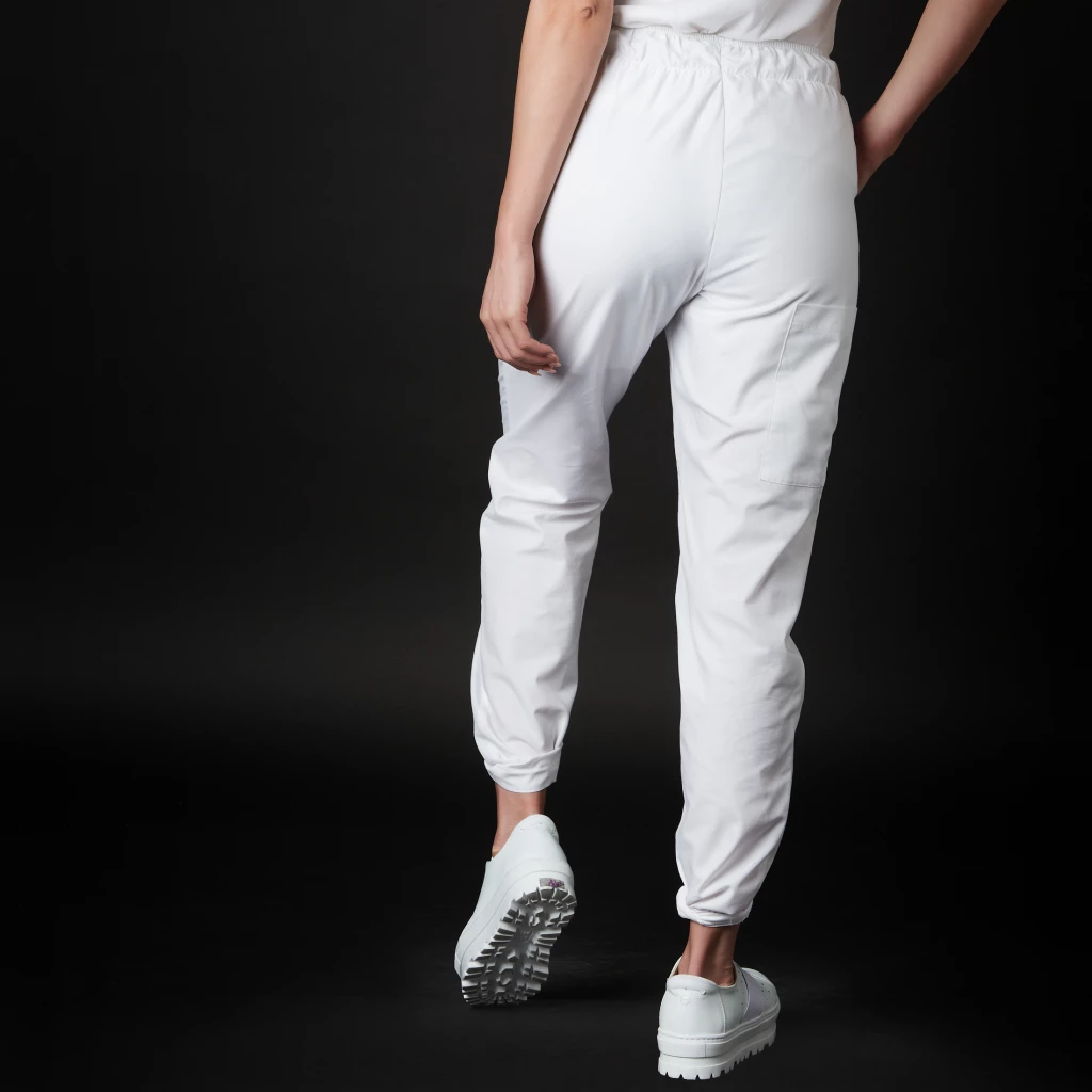 Pantalón de trabajo Dedie para mujer Tink (Color: Blanco/Tamaño: L)