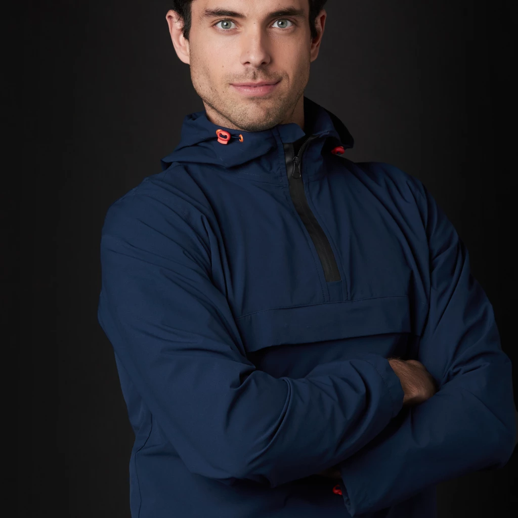 Chaqueta de Scrub Matisse para Hombre Stretch Premium (Color: Azul Marino/Tamaño: L)