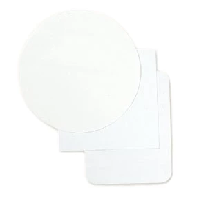 Cubierta de bandeja de papel blanco "C" Weber Hi-Lo Medicom 11" x 17-1/2" (28x44cm), caja.