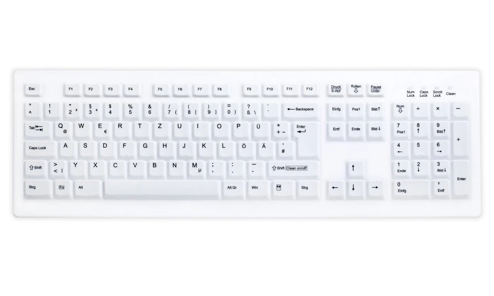 Active key keyboard without cable.