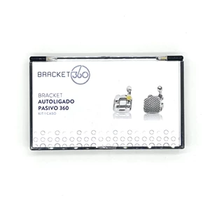 Kit 20 Brackets Automáticos Pasivos MBT.022 Bajo Torque + 4 Tubos