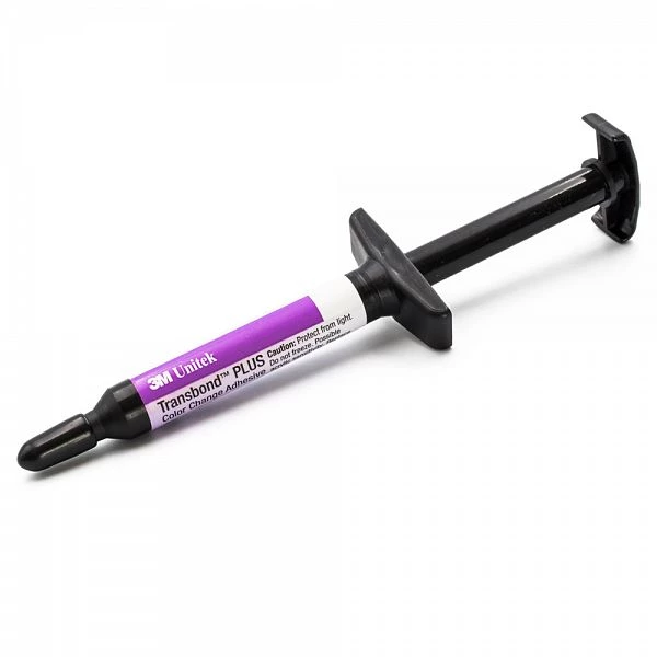 Адгезив TRANSBOND™ PLUS COLOR CHANGE светоотверждаемый, розовый, шприц 4 г, США