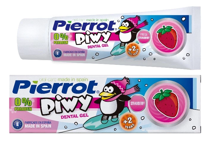Pierrot Piwy Strawberry Gel Toothpaste for Kids 75 ML