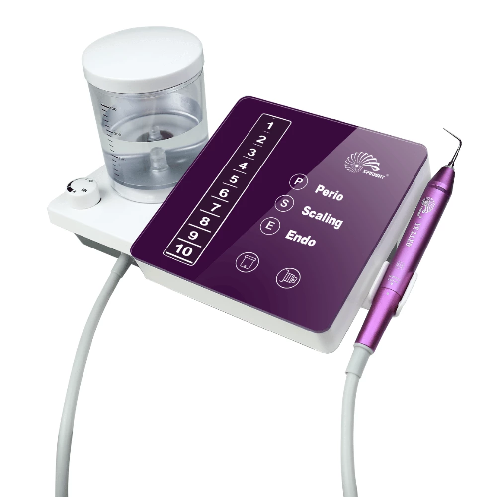 Ultrasonic scaler Shel-P | Water tank including 5 ZEG tips