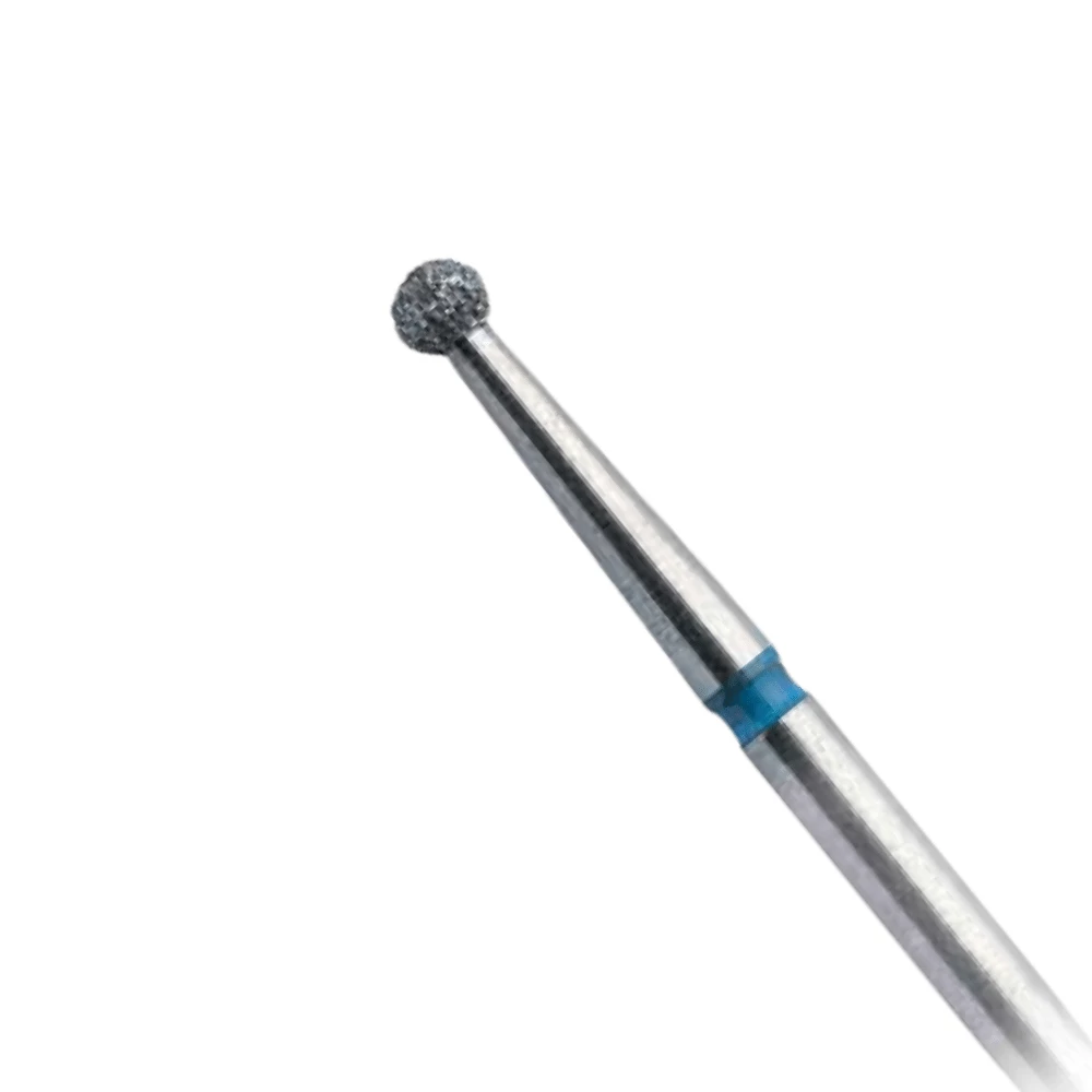 Diamante dental 801 FG bola | azul | 10 piezas - 012