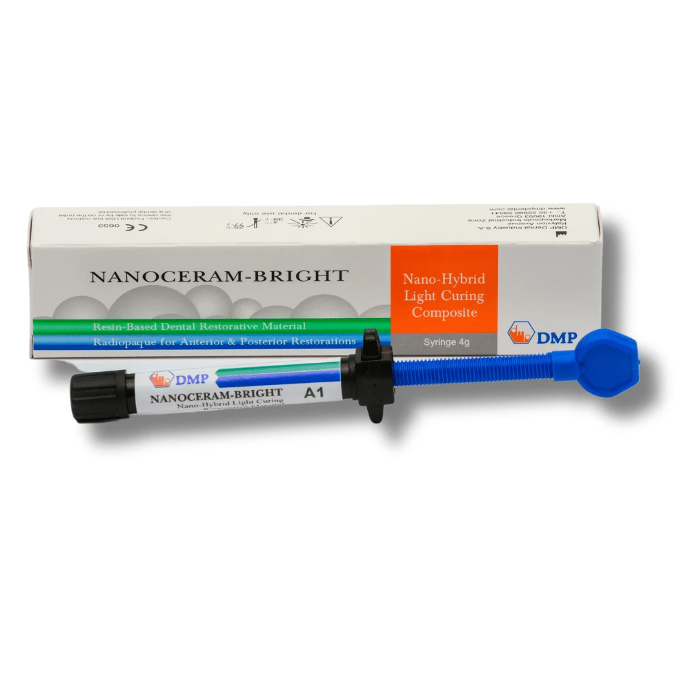 NANOCERAM-BRIGHT | Compuesto nano-híbrido fotopolimerizable | Recarga de 4g - Opaco