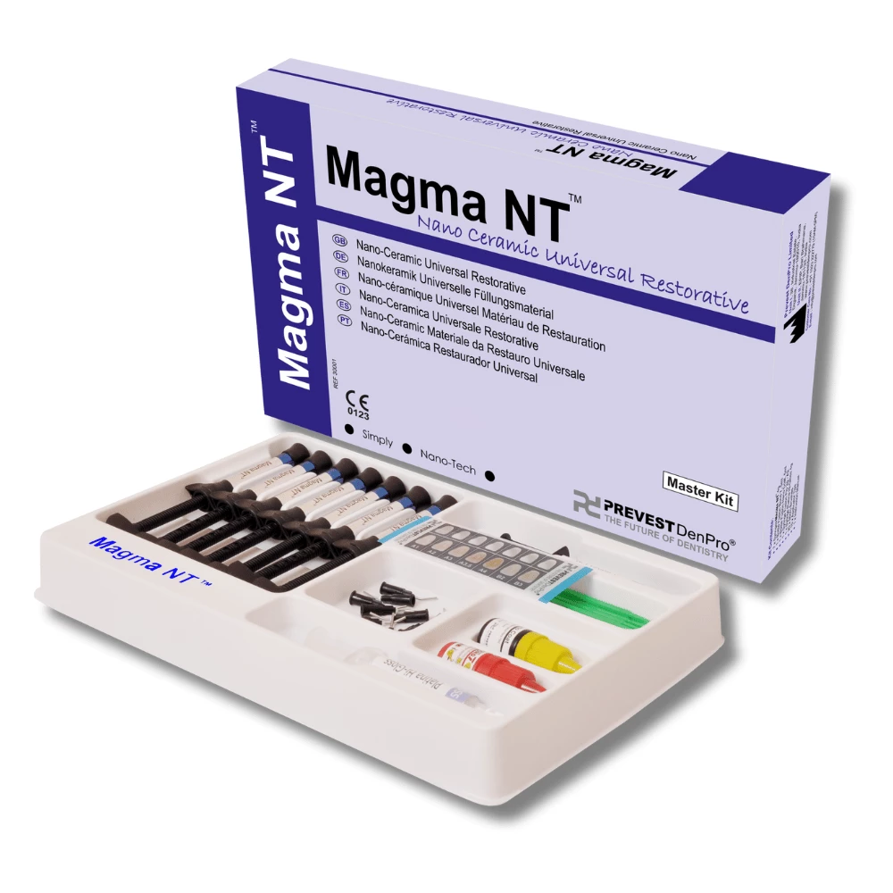 Kit Maestro Magma NT | Restaurador universal de nano-cerámica que se endurece con luz Kit Maestro Magma NT | Restaurador universal de nano-cerámica que se endurece con luz