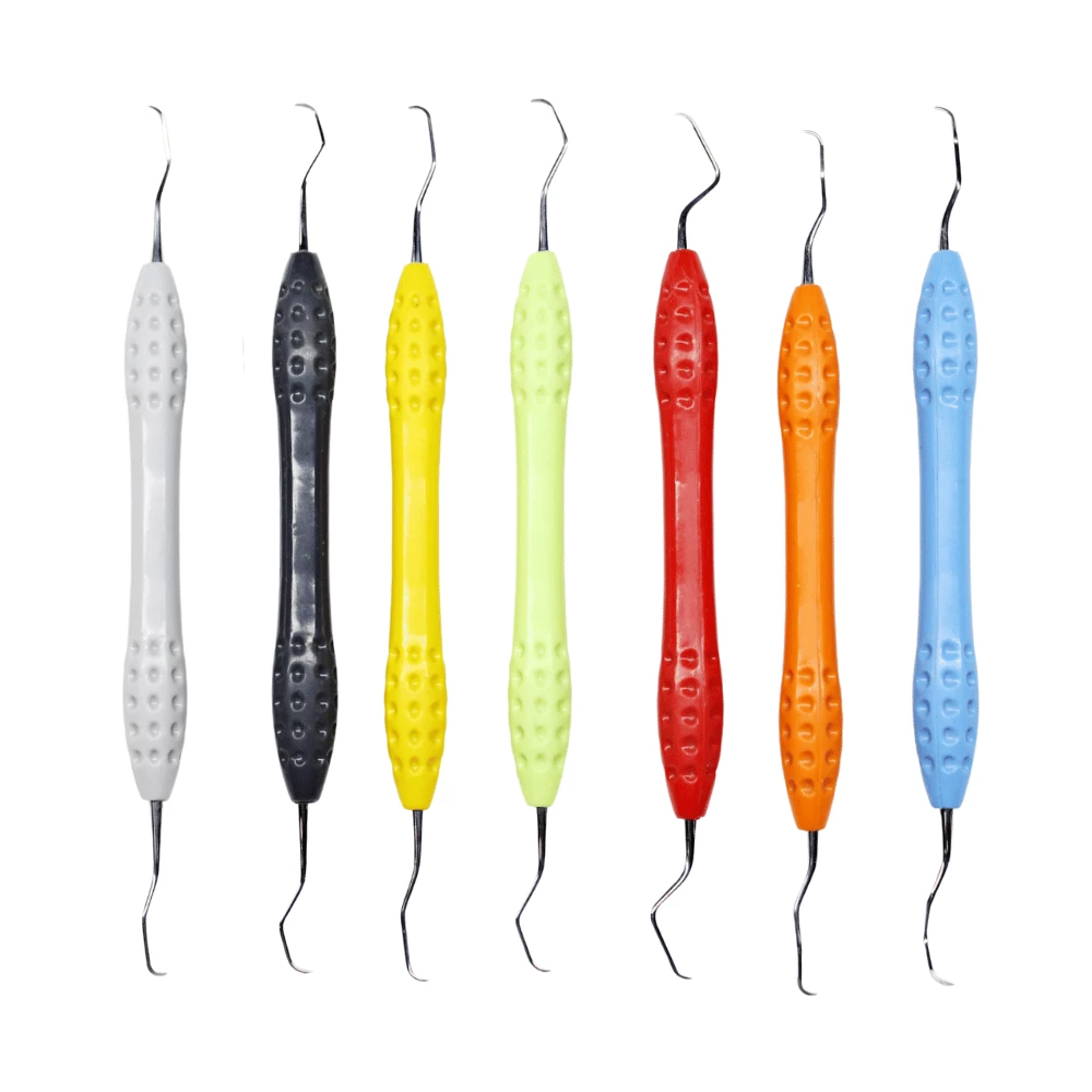 Set de curetas Gracey Mini | 7 curetas de color