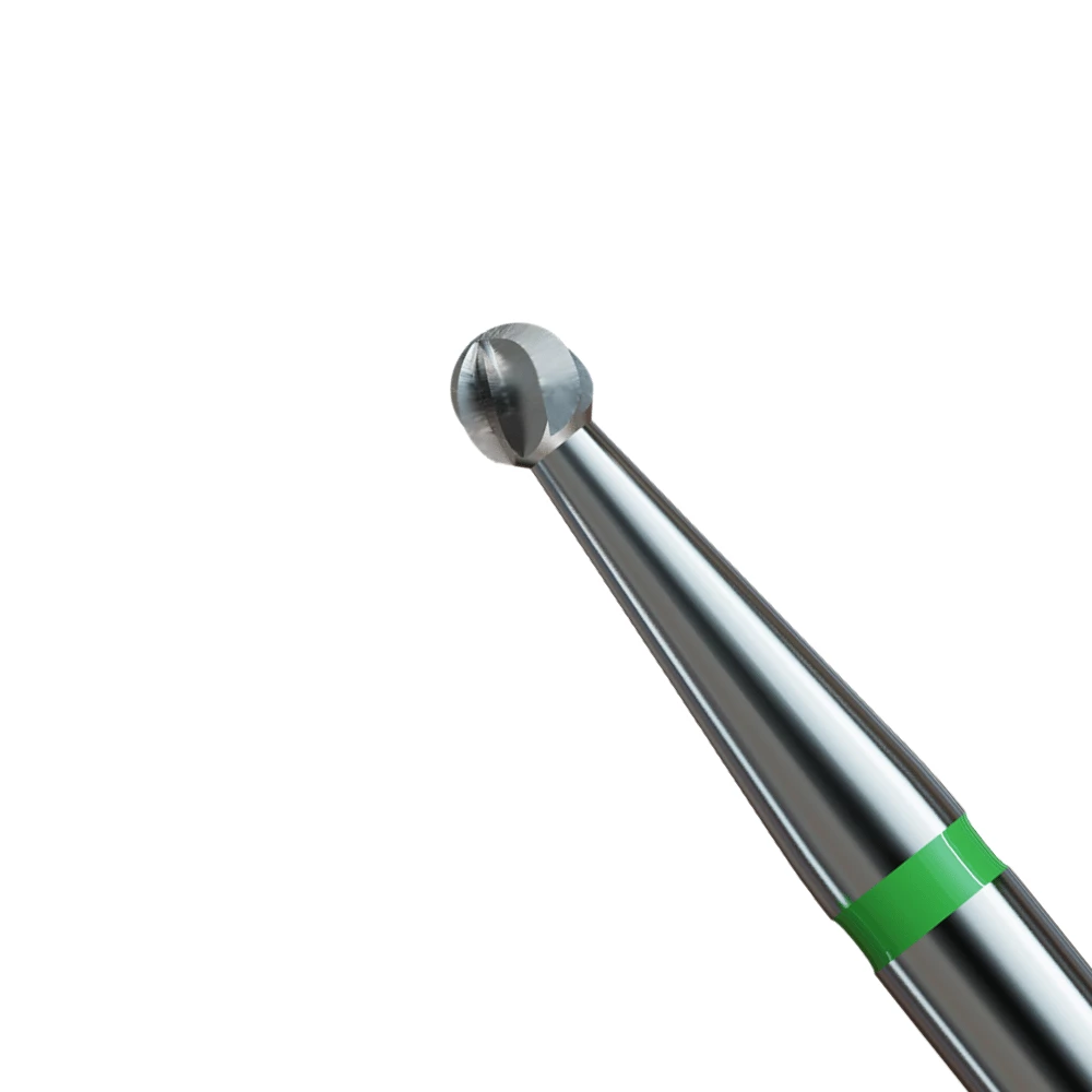 Brocas de carburo CB1S.204 RA bola | verde | 5 piezas - 016