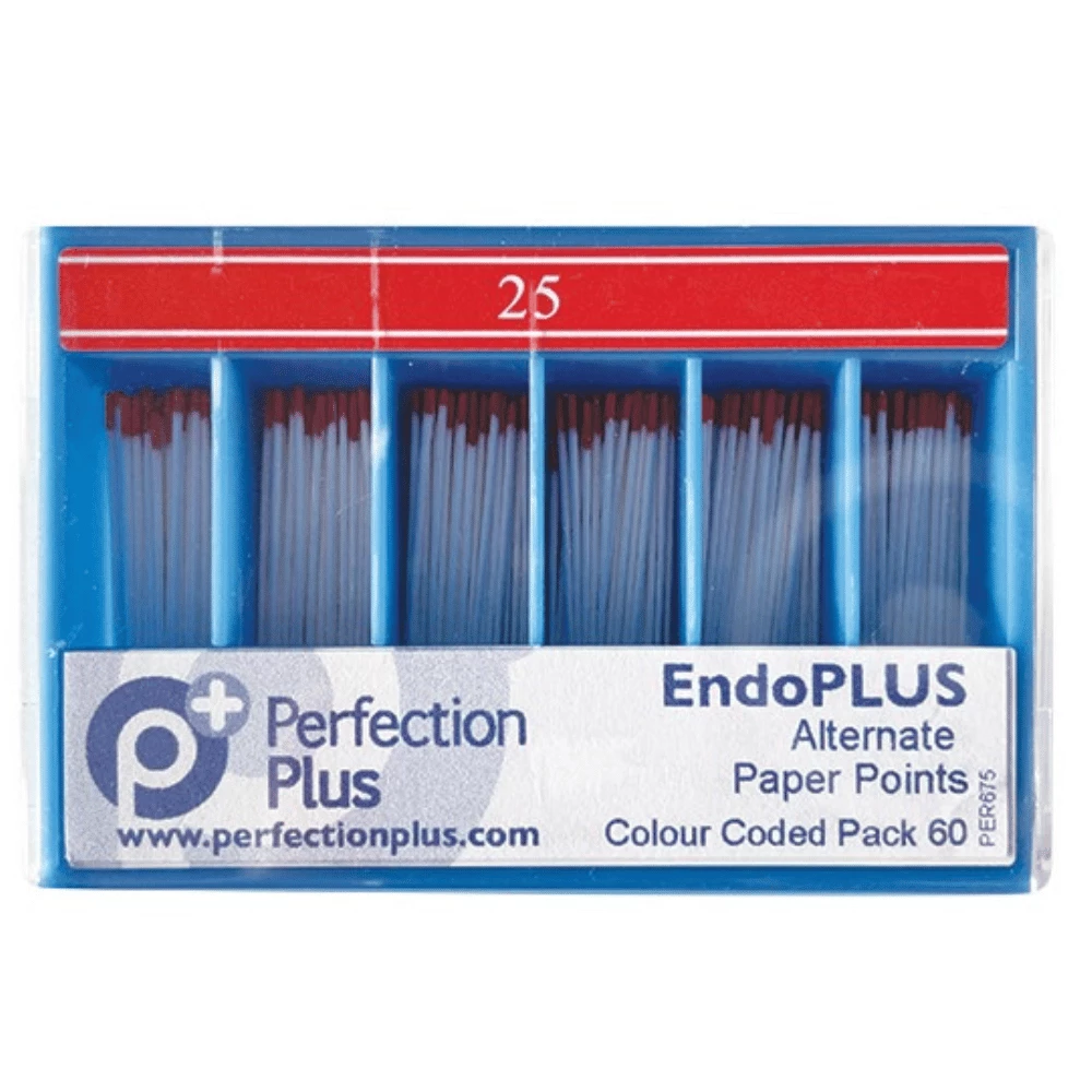 EndoPlus Paper Points | ISO 20-45 | 4% Taper - 35 green