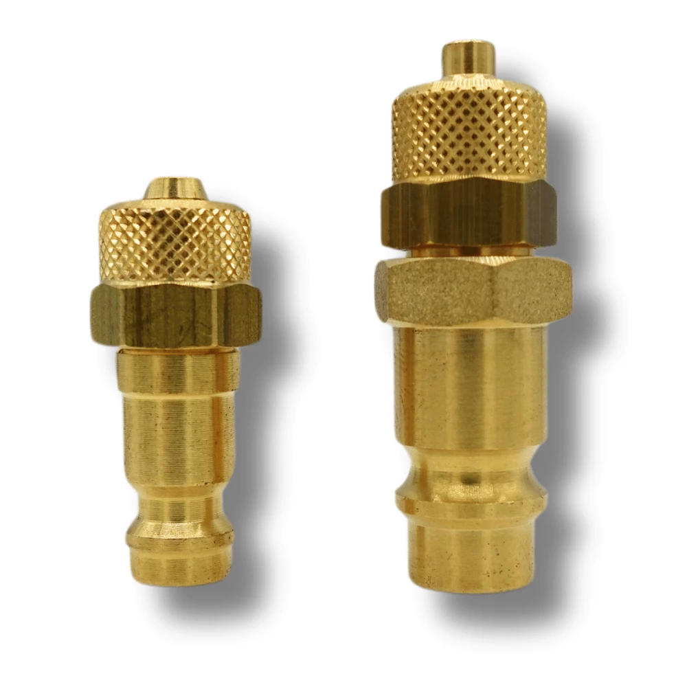 Conector de aire comprimido NW 2,7, 5 / 7,2 para manguera Ø 6/4 mm - NW 7,2 manguera Ø 6/4 mm.