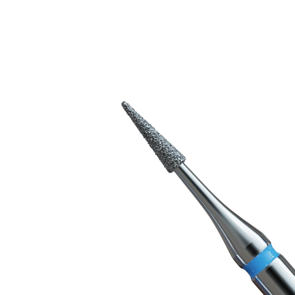 Diamante dental 890 FG cono puntiagudo | azul | 10 piezas - 008