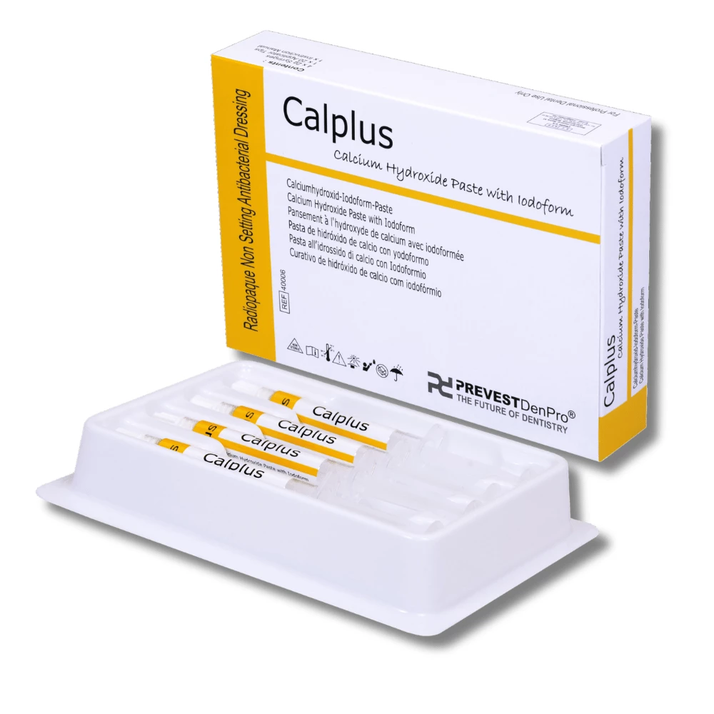 Calplus pasta de hidróxido de calcio y jodoform 4 x 2g